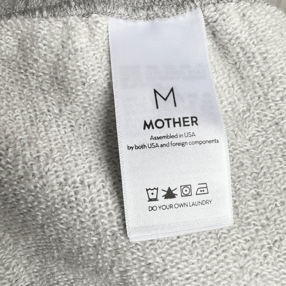NWT MOTHER DENIM Women's Sz M Move It Bender Ankle Jogger Gray 100% Cotton $158 - Picture 10 of 14